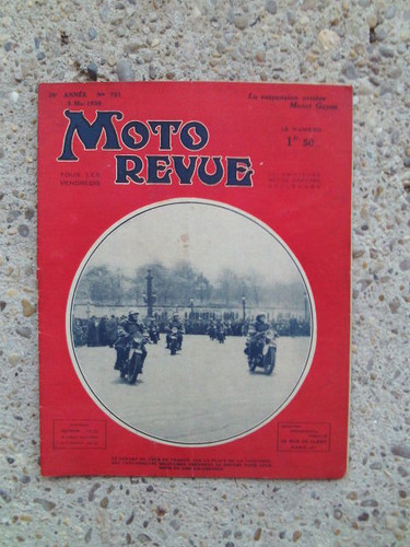 Moto revue 791 mai 1938 - revue,