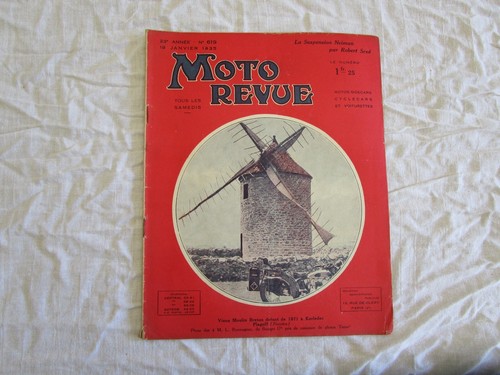 Moto revue 619 janvier 1935 - moto,